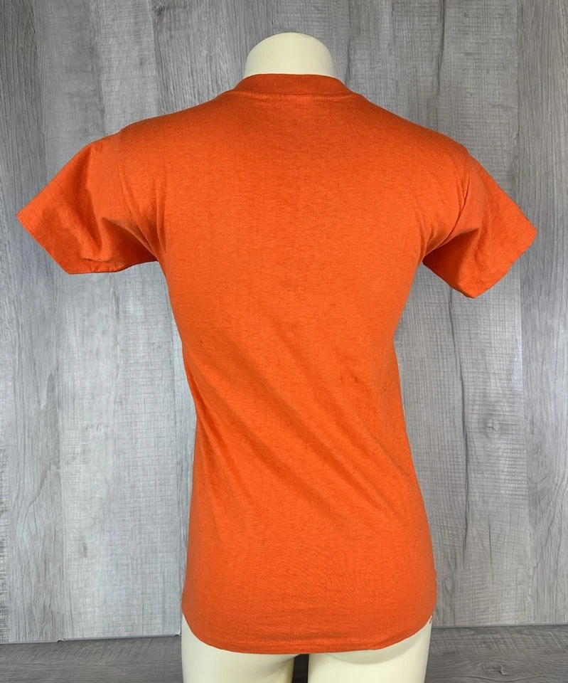 Camisa De Colección Pegaso Naranja 1978 Mayo Abeto Camisa Explosión EE. UU. Adulto/Mujer S Foto 3 de 4