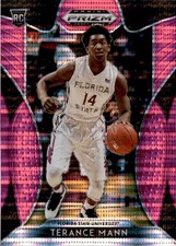 2019 Panini Prizm Draft Picks #49 Terance Mann Pink