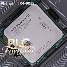 Used AMD Phenom II X4-905E 2.5GHz 6MB Quad-Core Socket AM3 65W CPU Processor