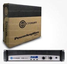 Crown CDi1000 Power Amplifier 2-Channel Cinema/Commercial Amp NCDi1000