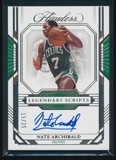 Nate Tiny Archibald 2022-23 Panini Flawless Legendary Scripts Auto /25