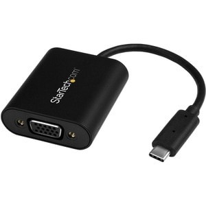 Startech Usb-C To Vga Adapter 1920X1200 Usb C Adapter Usb Type C To Vga Monitor