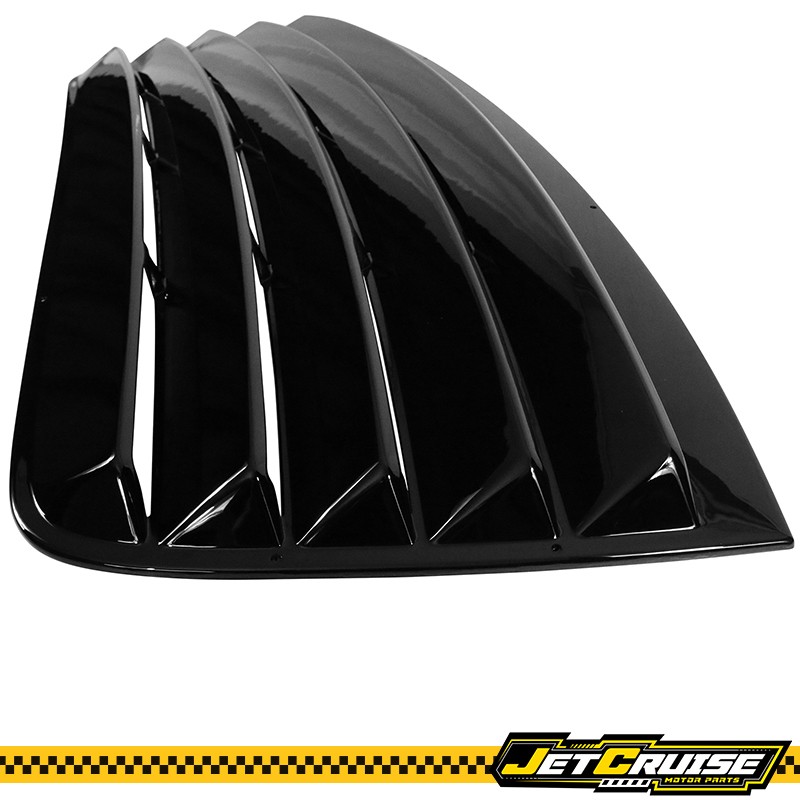 Fits 08-23 Dodge Challenger Gloss Black Rear Window Louver Scoop