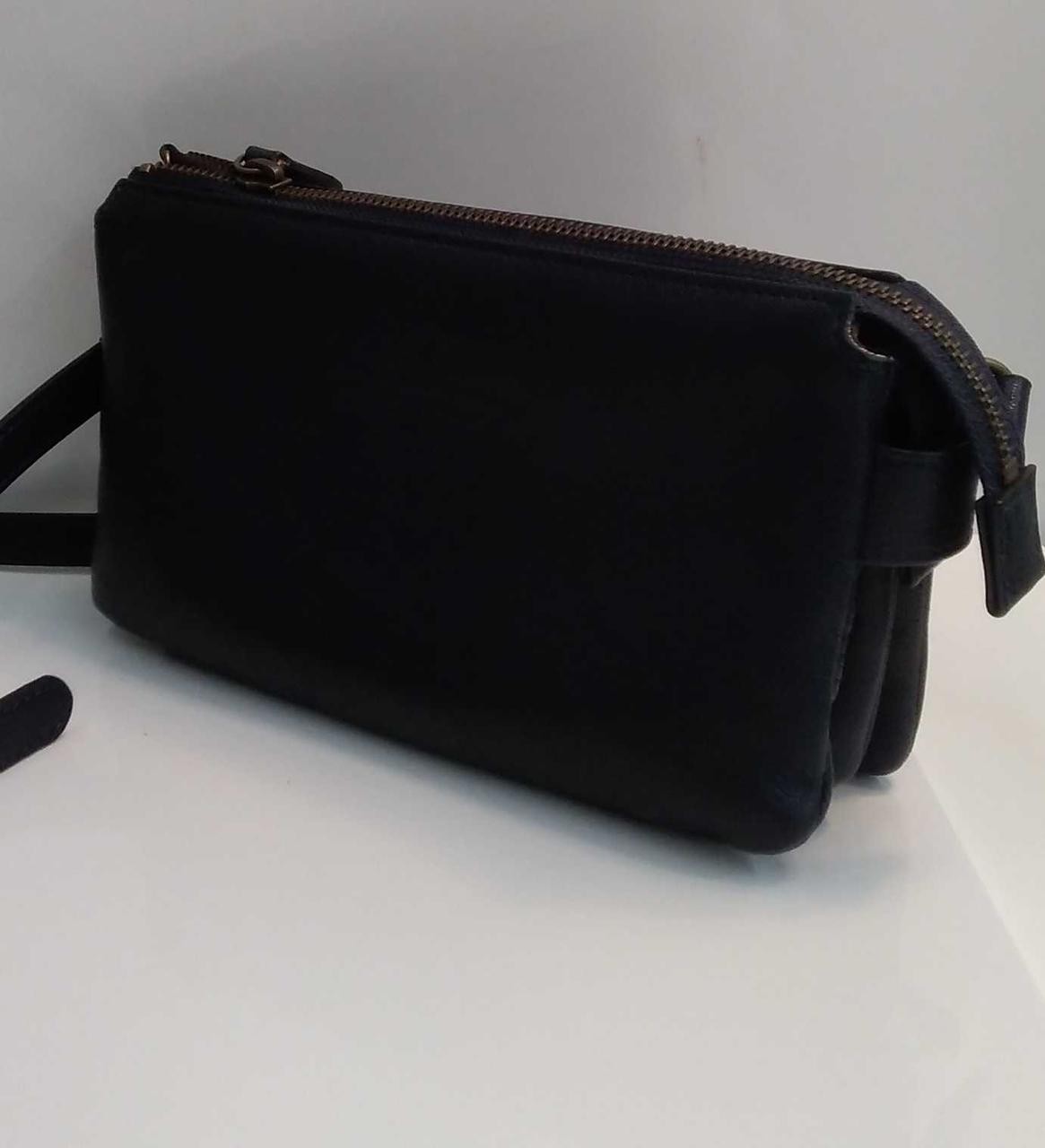Functional Mini Shoulder Bag Model Amuse Navy DAK… - image 1