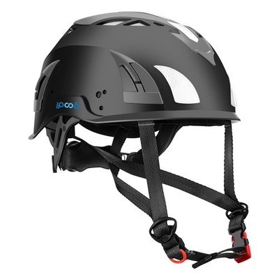 Ipoob Adult Safety Hiking Climbing Caving Work Helmet Large Black