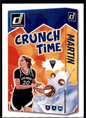 2025 Donruss WNBA #11 Kate Martin Crunch Time Golden State Valkyries