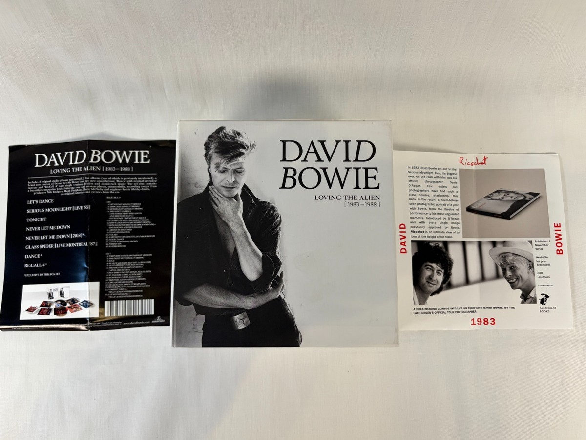 洋楽 David Bowie Loving the Alien BOX SET David Bowie Loving the Alien 1983-1988 11CD Box Set Parlophone