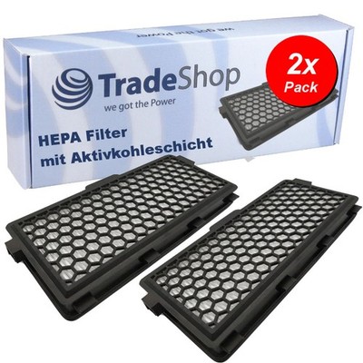 2x Active HEPA-Filter für Miele S5220 S5221 S5260 S5261 S5280 S5310 S5311 S5321