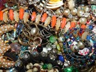 Junk Drawer Lot 2lbs Broken Vintage-Now Jewelry for Crafts Repairs — photo 3