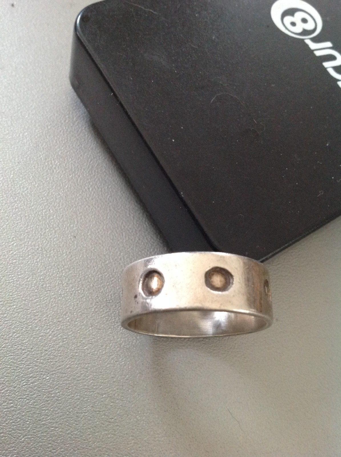 80s .925 Sterling Silver Eclipse Dot Pattern Bike… - image 3