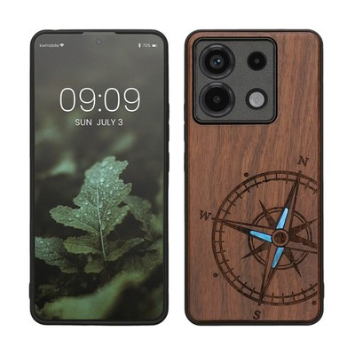 Holz Schutzhülle für Xiaomi Redmi Note 13 Pro 5G Poco X6 5G