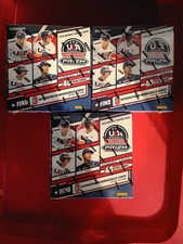 Lot of (3) 2026 Panini Prizm USA Stars & Stripes Baseball Mega Box Sealed New