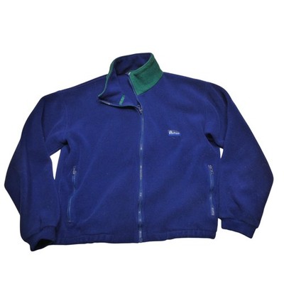 Vintage Penfield Fleece Jacket Mens Medium Blue Full Zip Made USA Outdoor 90s