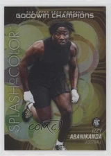 2023 Goodwin Champions Platinum Tortoise Shell /149 Israel Abanikanda Izzy 0zv8