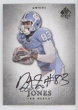 2012 SP Authentic Auto Dwight Jones #121 Auto 0af