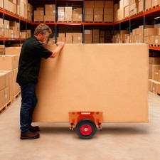 Drywall Sheet Material Heavy Duty Panel Cart With 10" Solid Wheels Drywall Mover