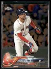 2018 Topps Chrome #183 Mookie Betts Baseball Card 3203P