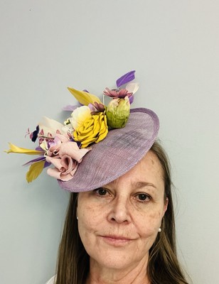 Derby/Horse Racing/Wedding/Tea Party Fascinator Hat OOAKLila  display picture 1