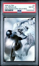 1996 ULTRA DIAMOND PRODUCERS GOLD MEDALLION #9 CAL RIPKEN JR. PSA 8