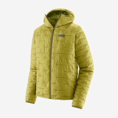 Patagonia Micro Puff Hooded Insulated Zip Puffy Jacket Bundle