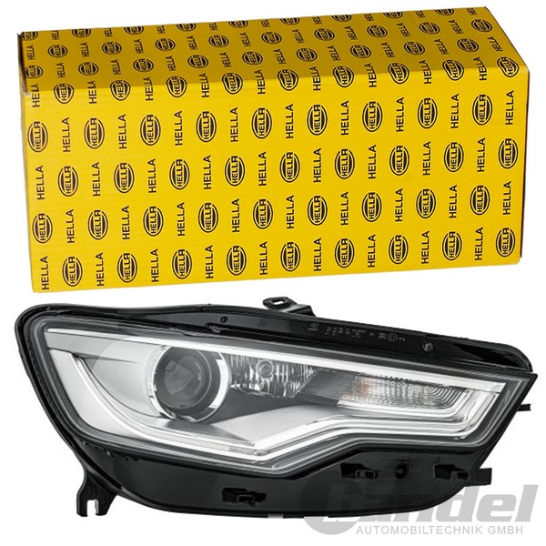 Hella BI-XENON LED Scheinwerfer Vorne Rechts Passend FüR Audi A6 | 1ZT 011-image
