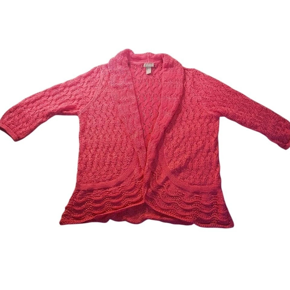 Pull International Sportswear - Rose Multicolore - Taille 18W (38) - Neuf Avec étiquettes