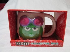Nuova Galerie Green M&M's Chocolate Candies Tazza Grande da Collezione "Eye Candy"