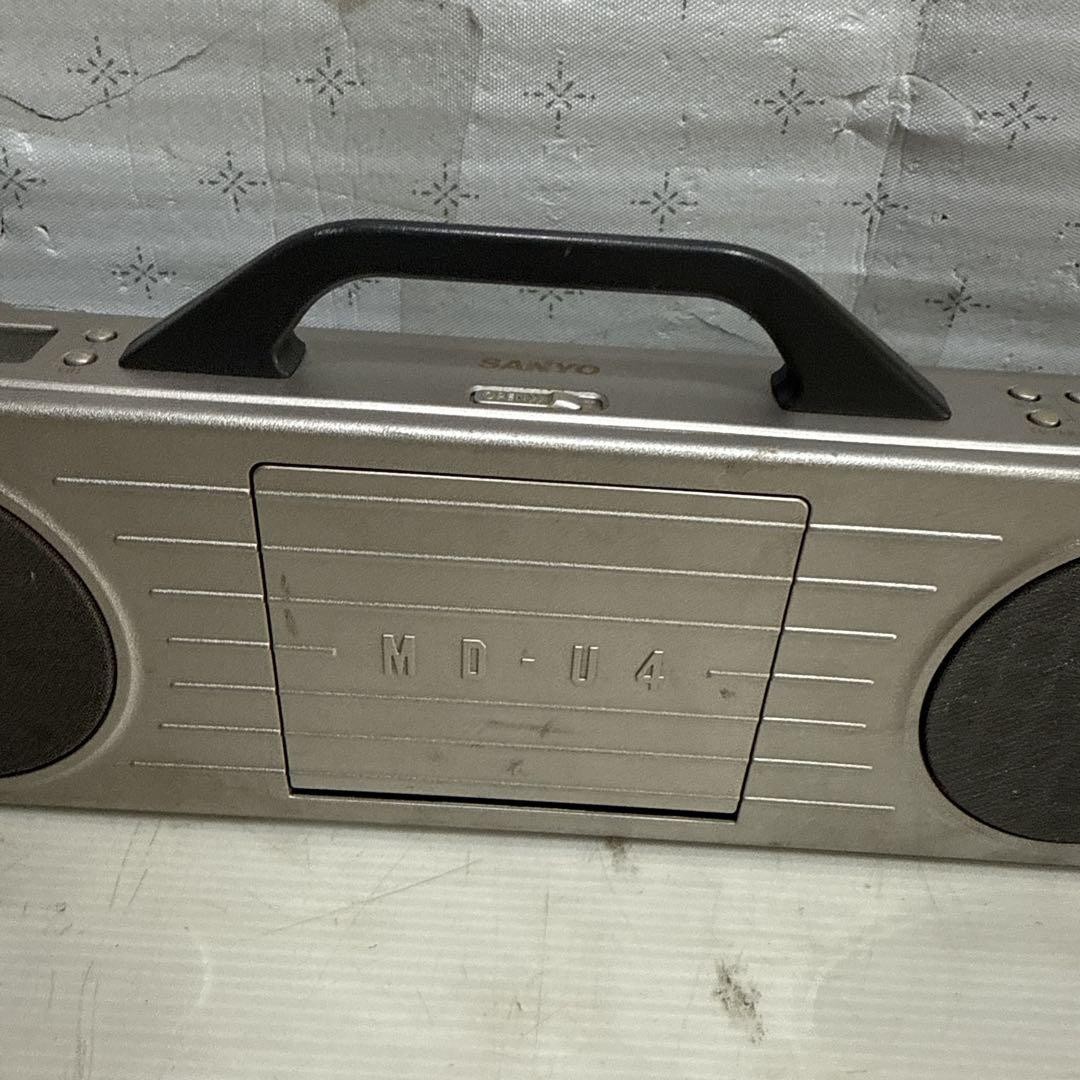 SANYO サンヨー MDG-U4T(S) AM FM MD プレイヤー Sanyo Md-U4 Mdg-U4Ts Md Radio Recorder Portable Minidisc