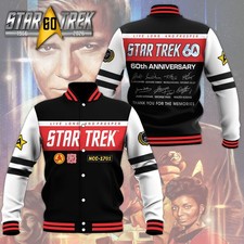Star Trek Varsity Jacket All Sizes