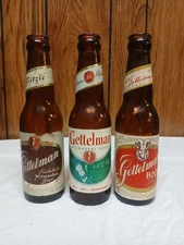 3 Gettelman Beer Bottles Gettelman Brewing Co Wi Beer Bottles