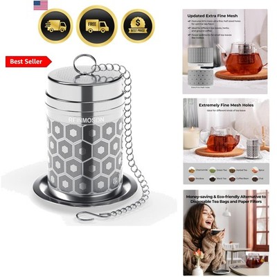 Tea Strainers for Loose Tea, Extra Fine Mesh Tea Infuser, 304 Stainless Steel...