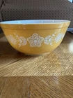 Vintage Pyrex 403 Butterfly Gold Mixing Bowl 2.5 Q   Excellent Condition