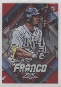 2022 Topps Fire Flame Wander Franco #128 Rookie RC