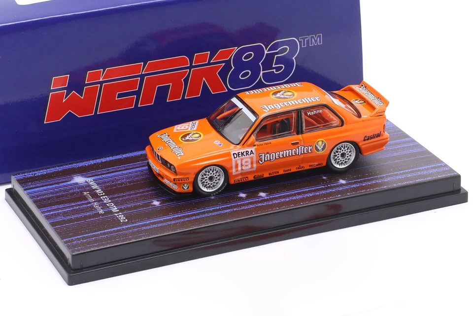 BMW M3 (E30) Jgermeister #19 DTM 1992 Armin Hahne 1:64 WERK83