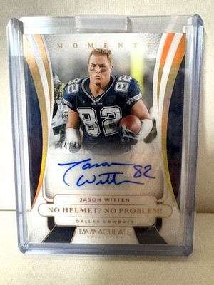 2025 Immaculate Immaculate Moments Autograph Jason Witten IMA-JWN 34/49 (AU)