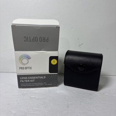 ProOptic 49mm Digital Essentials Filter Kit, with Ultra Violet (UV), Circular Po