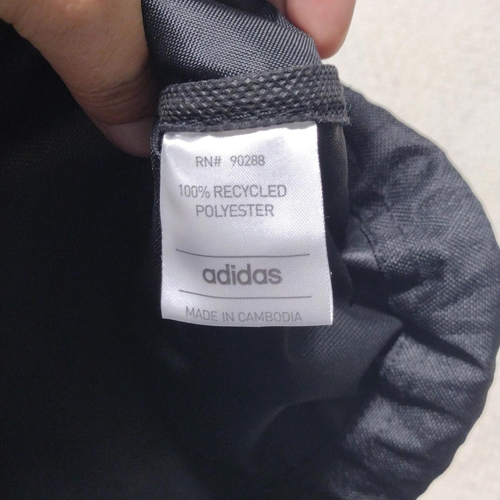 EUC Adidas Gray Drawstring Bag - image 6