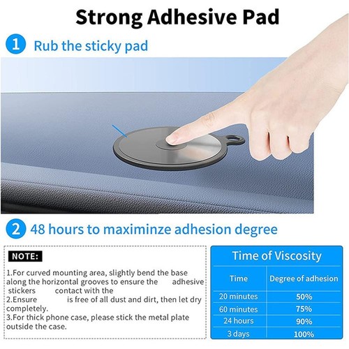 Support Ventouse Châssis Téléphone Portable Tablette GPS Porte Ventouse Aspiration Y6Q2 - Photo 13 sur 20