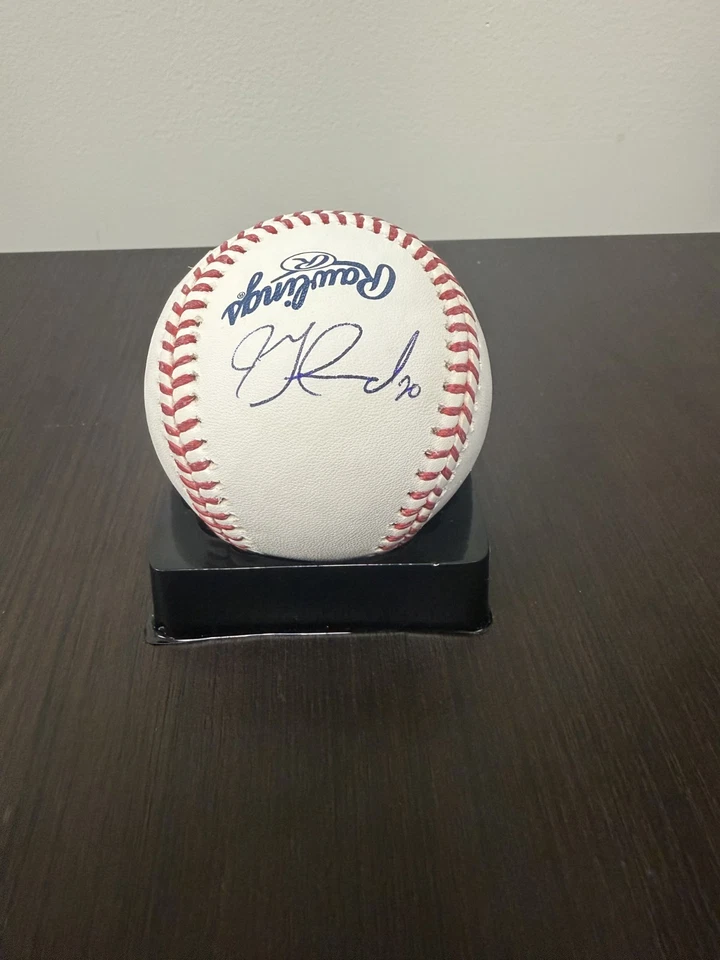 Jose Contreros #52 / Jon Garland #20 Signed Baseball JSA Certified - Image 2 of 3