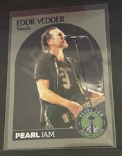 PEARL JAM Seattle Baseball Card - Eddie Vedder 11 playing 2018 safeco home shows