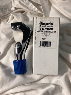 Imperial Tool TC-1020 Constructor Tube Cutter for 1/8 - 1 -1/8 OD. Tubing