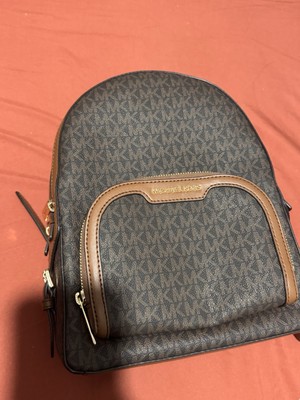 Michael Kors Jaycee Women's Medium Logo Backpack - Brown (35S2G8TB2B)