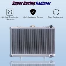 For Nissan Silvia 180sx 1.8l Ca18det Ca18de 1989-1990 Aluminum Radiator Durable For Nissan Silvia 180sx 1.8l Ca18det Ca18de 1989-1990 Aluminum Radiator Durable