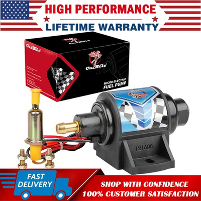 #ad 12V Electric Fuel Pump for SBC BBC Holley SBF Chevrolet Ford Gas Diesel 5 9 PSI $23.99