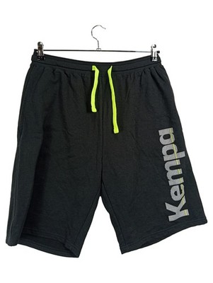 Kempa Herren Jogginghose Sport Gr. XL Schwarz Baumwolle Polyester