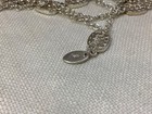 Fine Estate ANNA BECK STERLING SILVER Station NECKLACE Dots 36in — photo 8