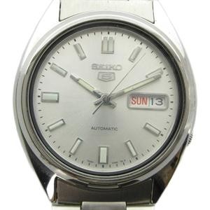 s*o様 SEIKO セイコー 5 ●セイコーファイブ◆ 7S26-0480 ● SEIKO SEIKO Five 5 7S26-0480 Watch Automatic Winding … - Gem