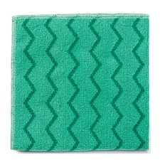 Rubbermaid Q620 Reusable Cleaning Cloths in Green - 12 Pack (new damaged box)