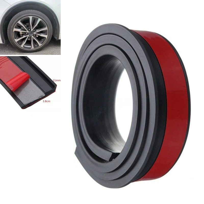 Удлинитель арки бровей колеса автомобиля США защита расширителей крыльев молдинг отделочная полоска - Изображение 2 из 4