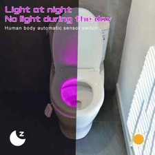 108 Colors Toilet Night Lights Led Motion Sensor Lamp Backlight Smart Rechargeab